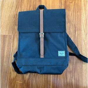 Herschel City Backpack, Black, Mid-Volume 14.0L